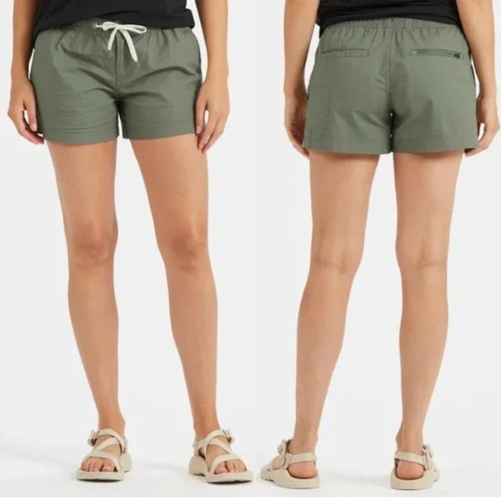Vuori - Ripstop Shorts VW364 | Size Large | Sprig Green Olive Army